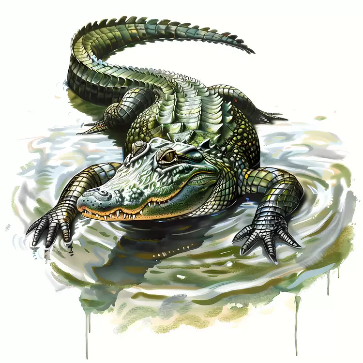 emerge alligator