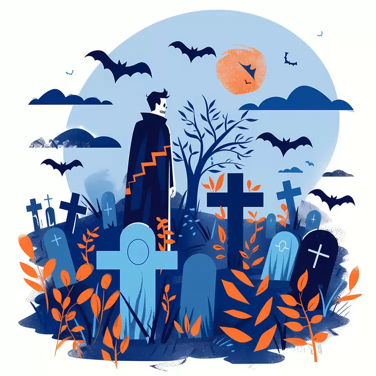 Halloween vampire