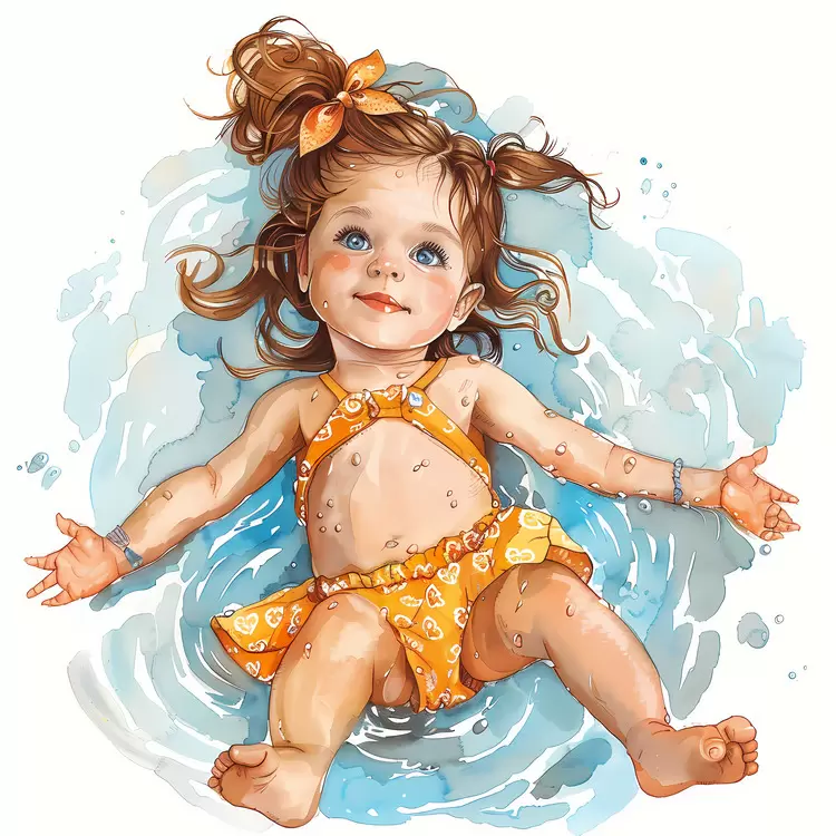 baby girl swimming suit