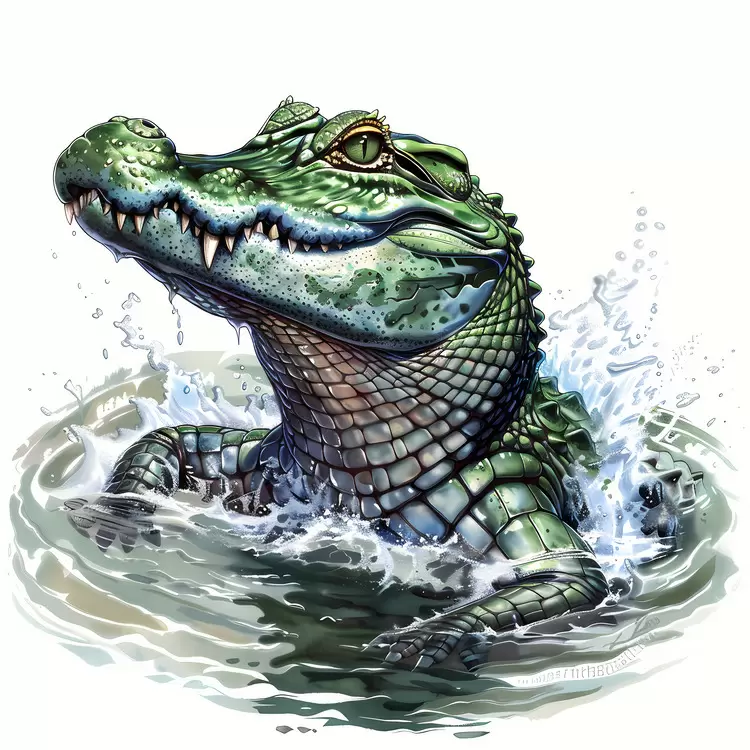 emerge alligator