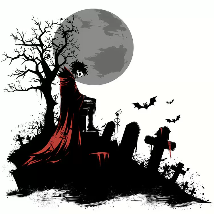 Halloween vampire