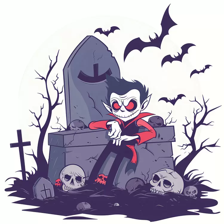 Halloween vampire
