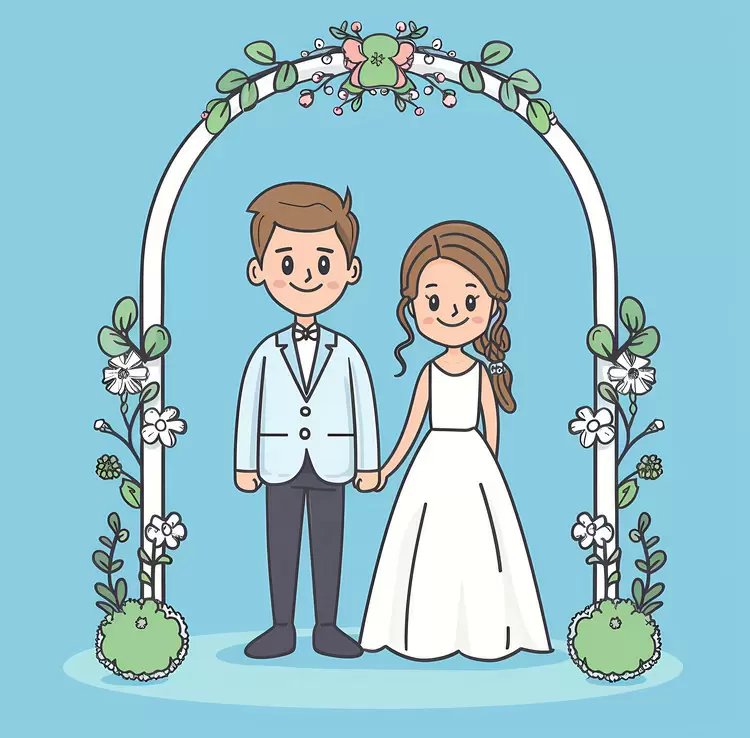 Bride And Groom