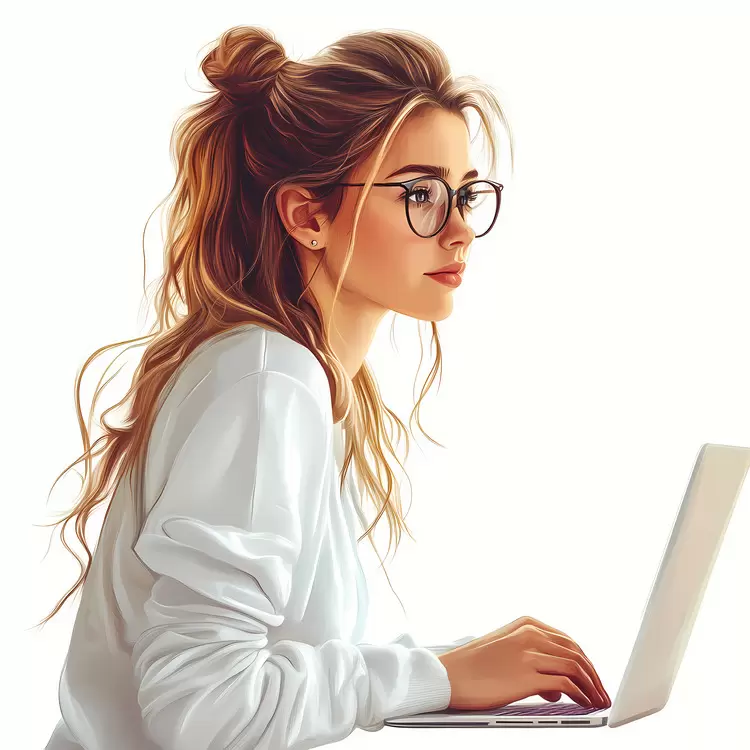 computer girl