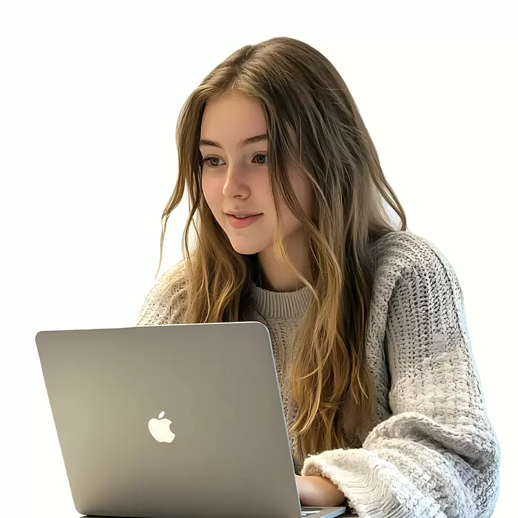 computer girl