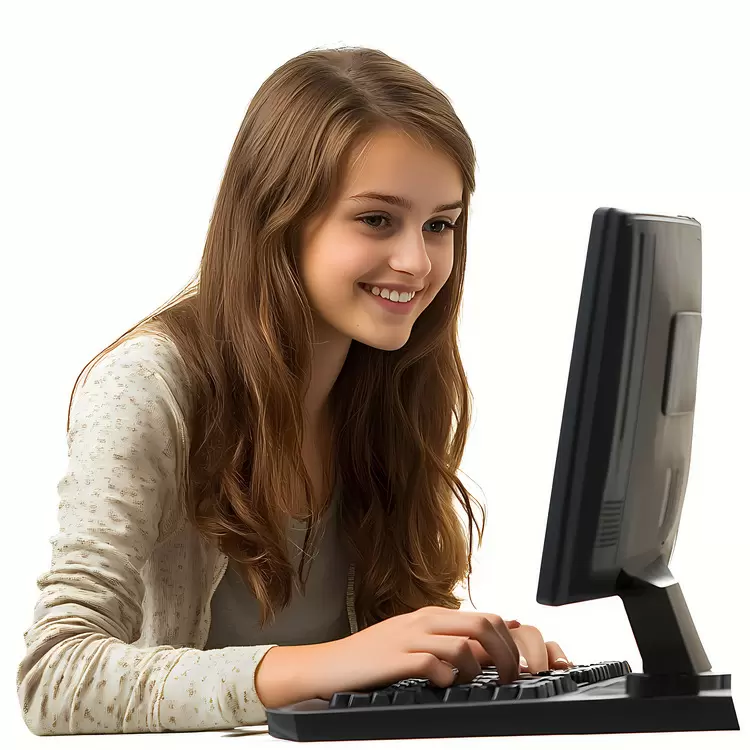 computer girl