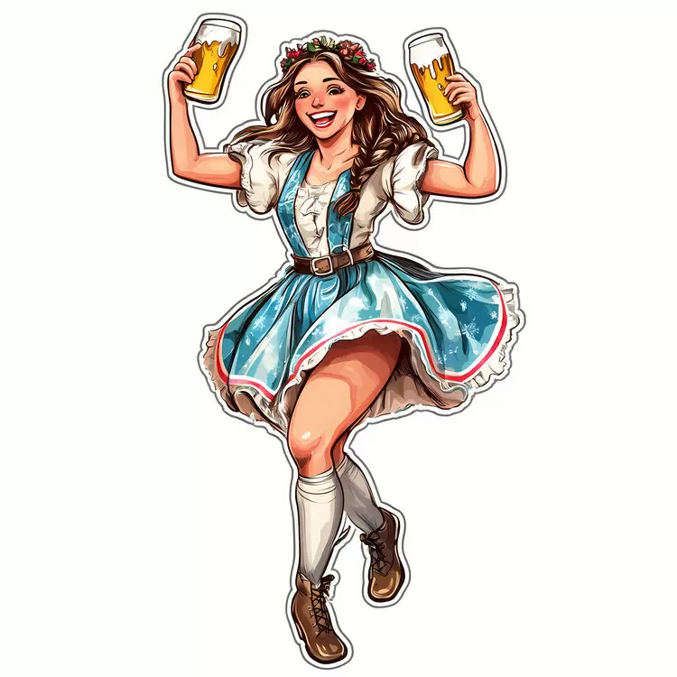 Oktoberfest Dancer