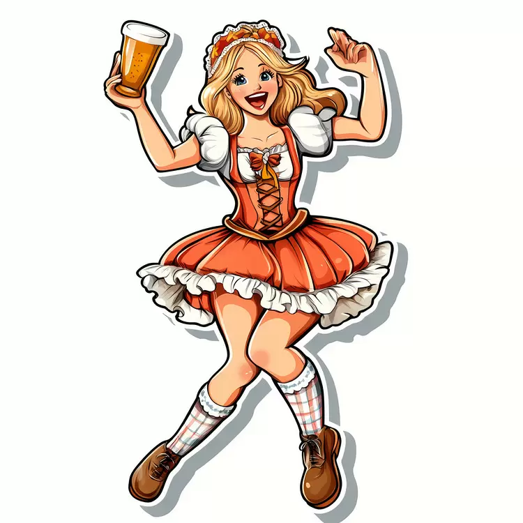 Oktoberfest Dancer