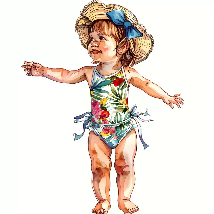 baby girl swimming suit