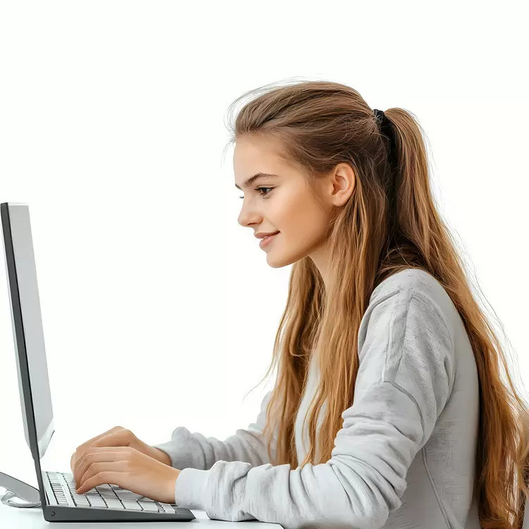 computer girl