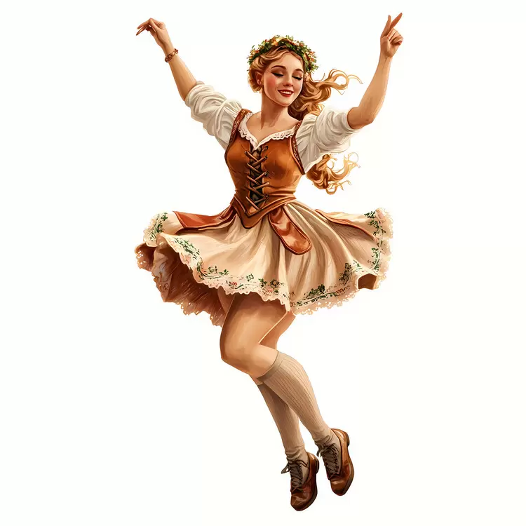 Oktoberfest Dancer