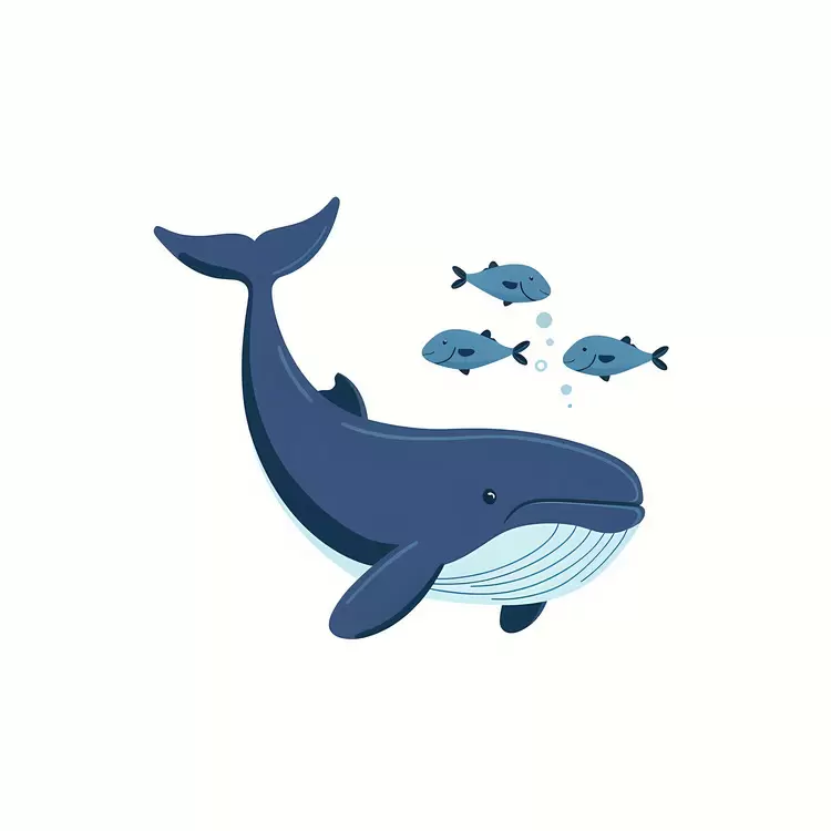 Whale And Fish