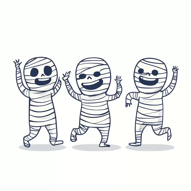 Halloween mummy