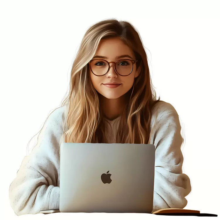 computer girl