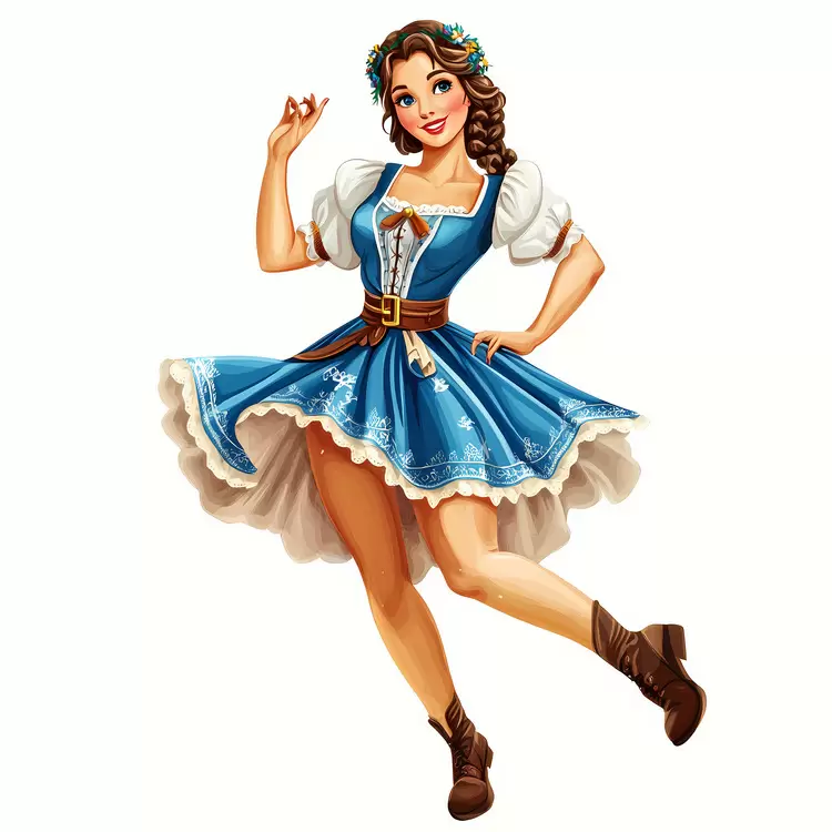 Oktoberfest Dancer