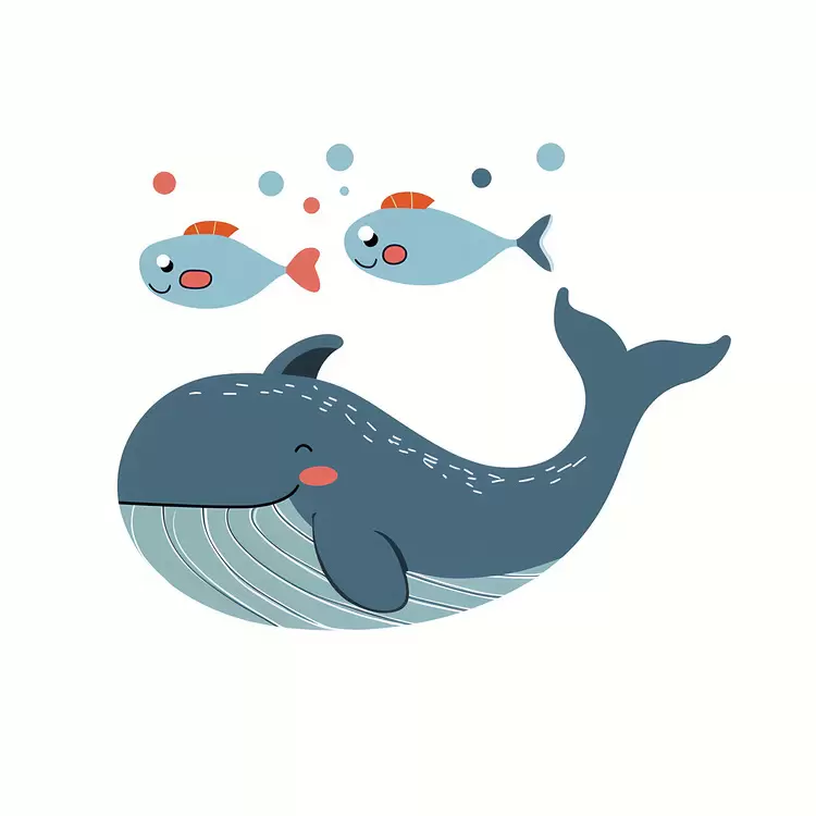 Whale And Fish