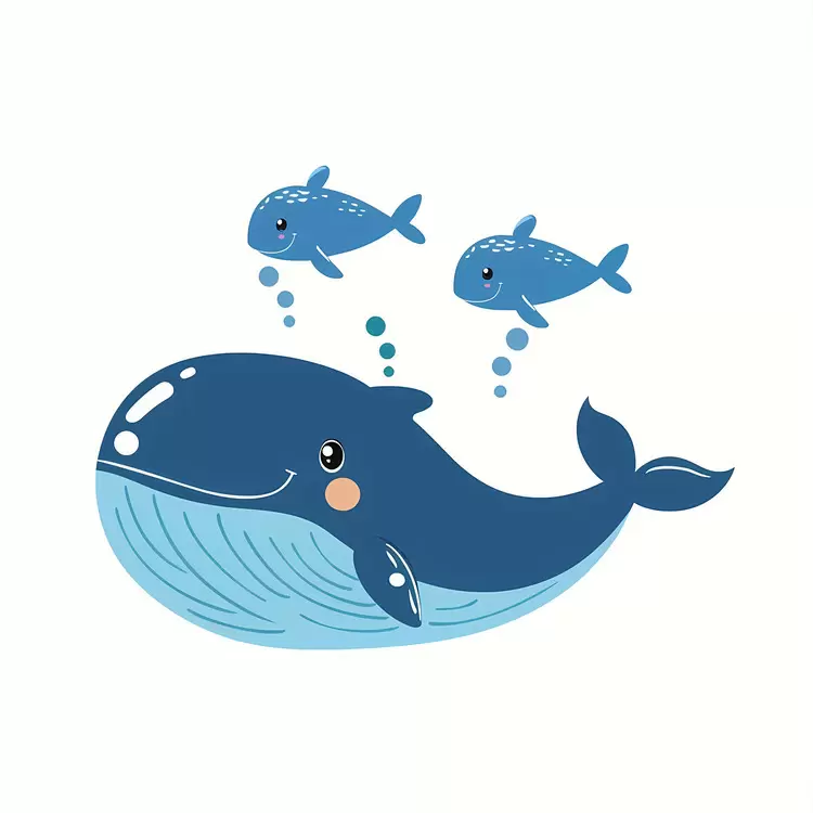 Whale And Fish