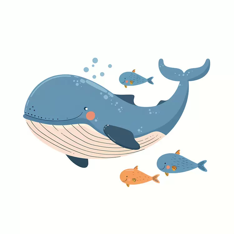 Whale And Fish
