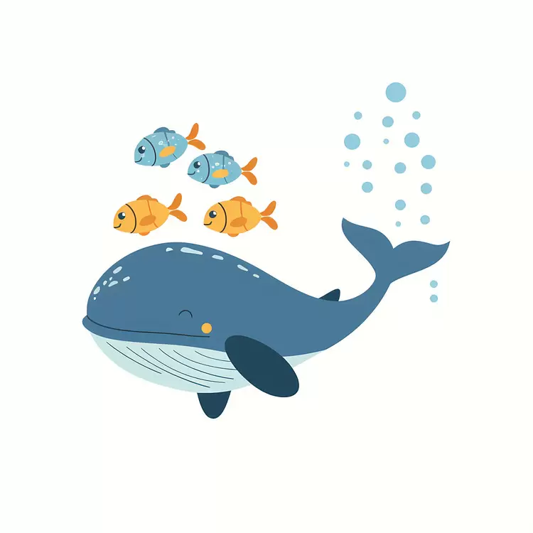 Whale And Fish