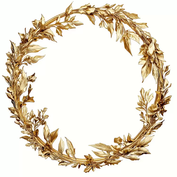 Christmas Frame gold