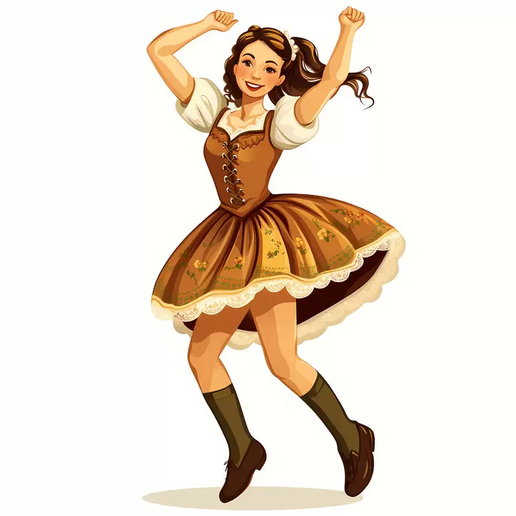 Oktoberfest Dancer