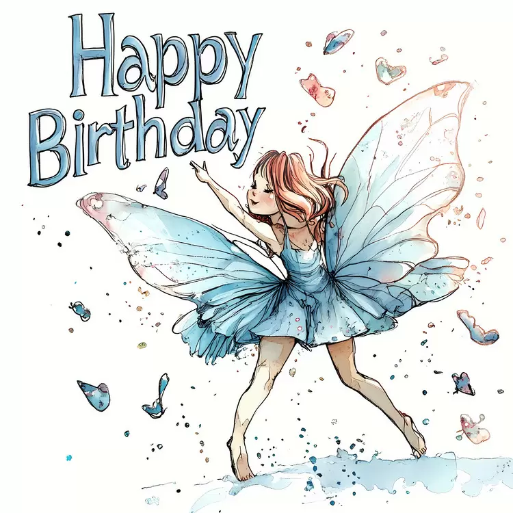 Birthday fairy