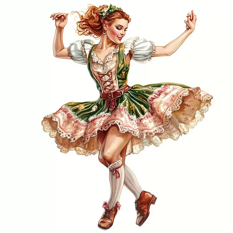Oktoberfest Dancer
