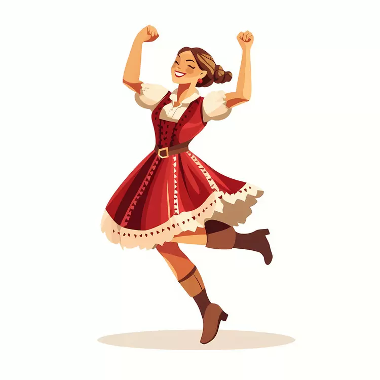 Oktoberfest Dancer