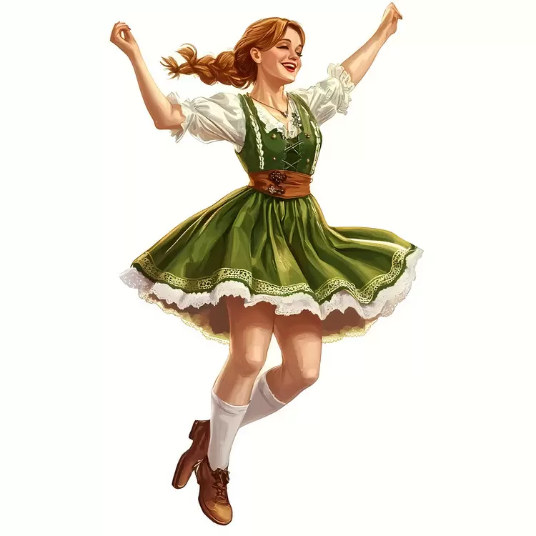 Oktoberfest Dancer