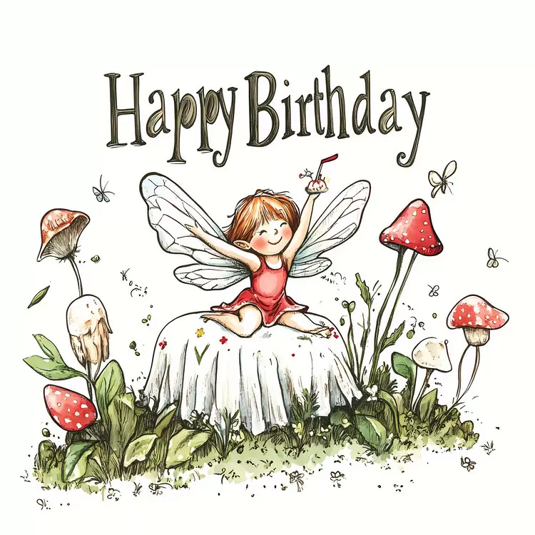 Birthday fairy