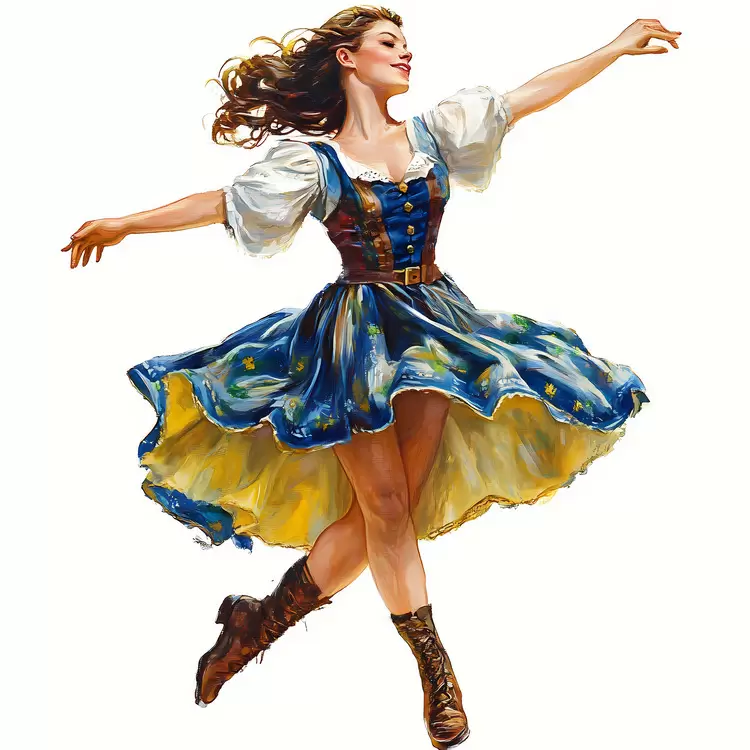 Oktoberfest Dancer