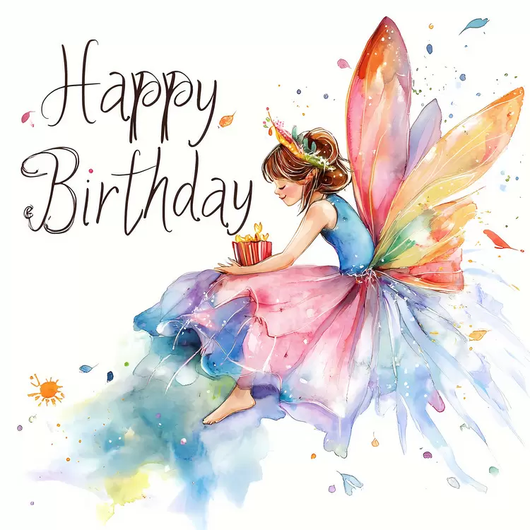 Birthday fairy