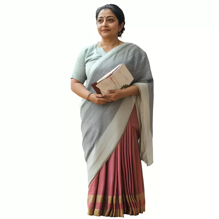 Teacher Saree