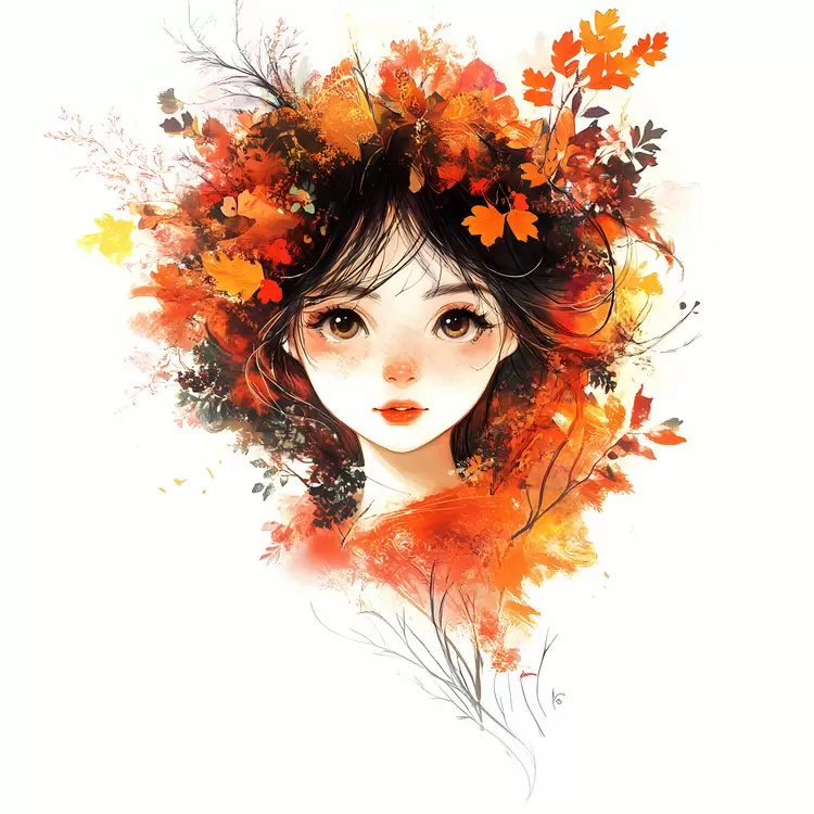 autumn girl