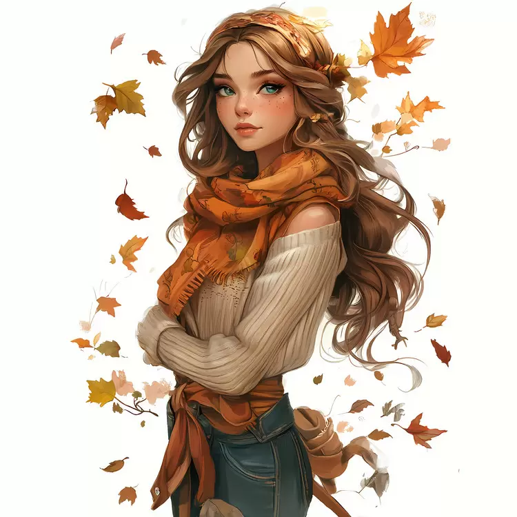 autumn girl
