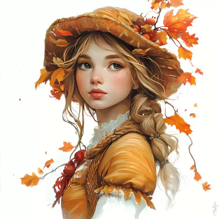 autumn girl