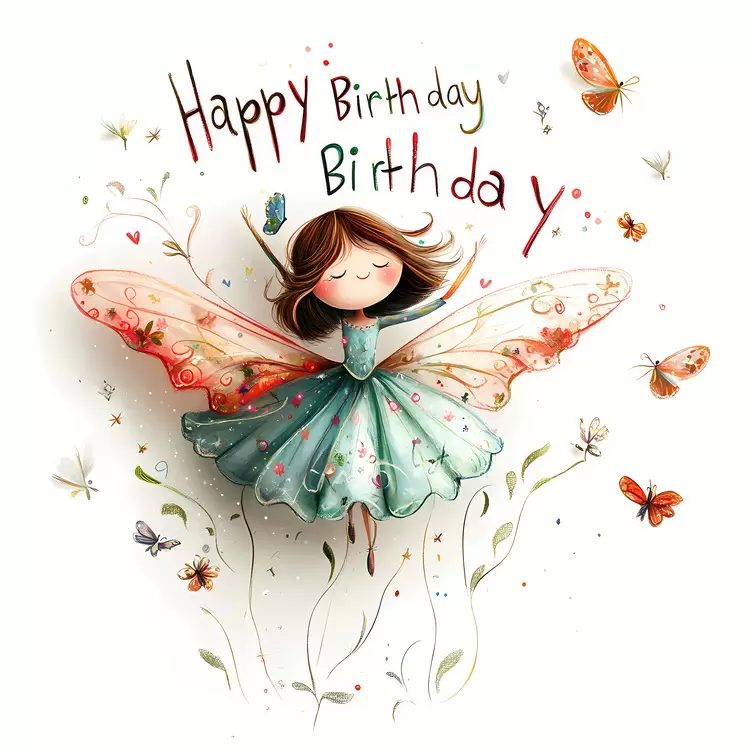 Birthday fairy