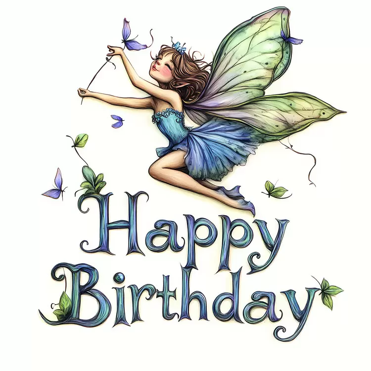 Birthday fairy