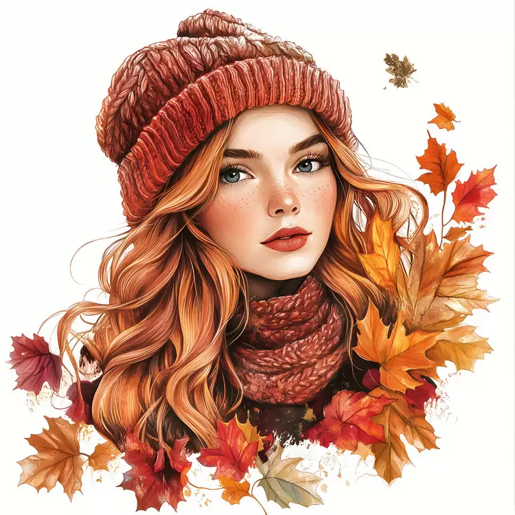 autumn girl