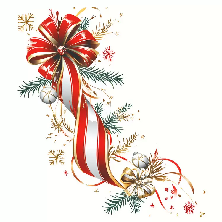 christmas ribbon