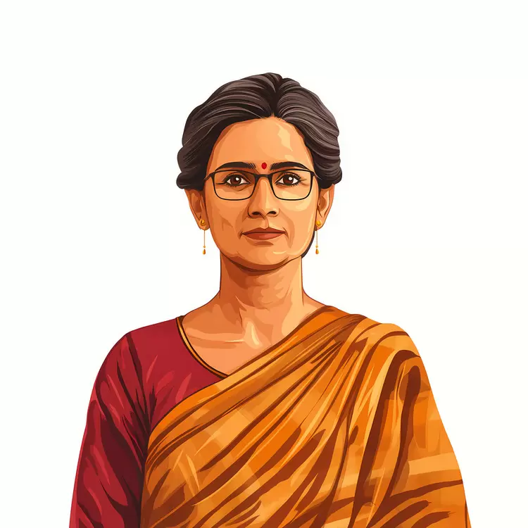 Teacher Saree
