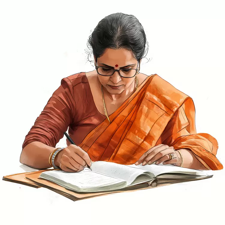 Teacher Saree