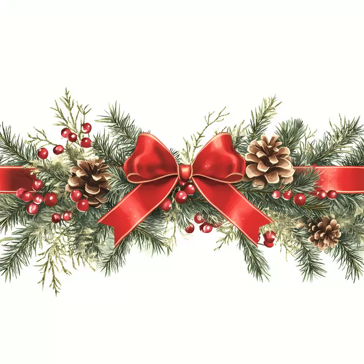 christmas ribbon