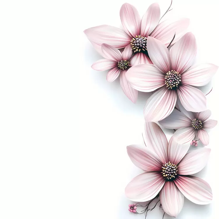 pink flower corner