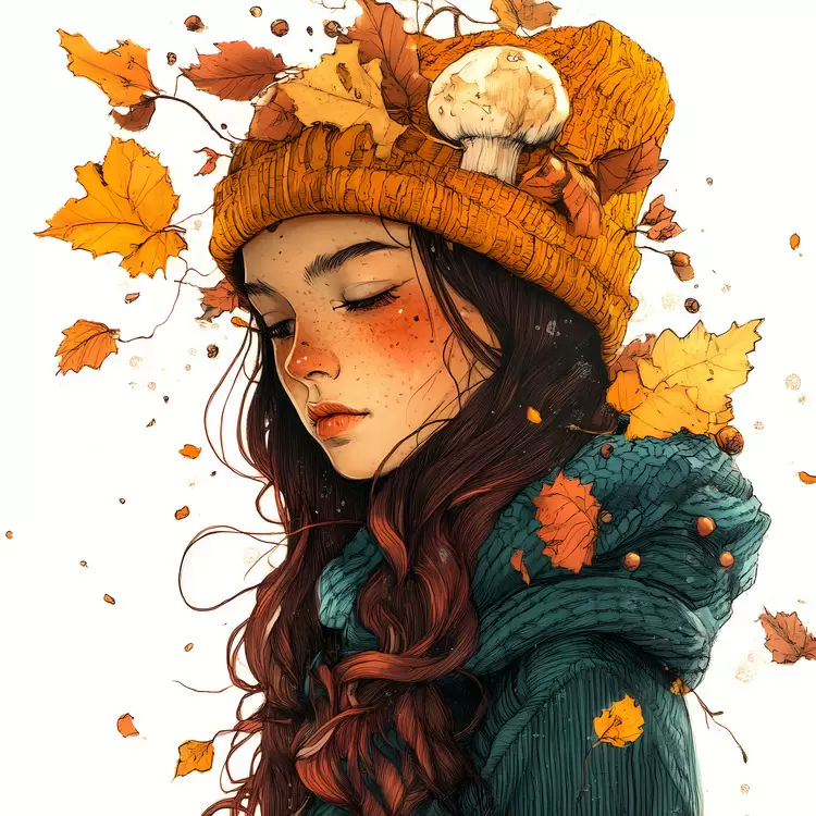 autumn girl