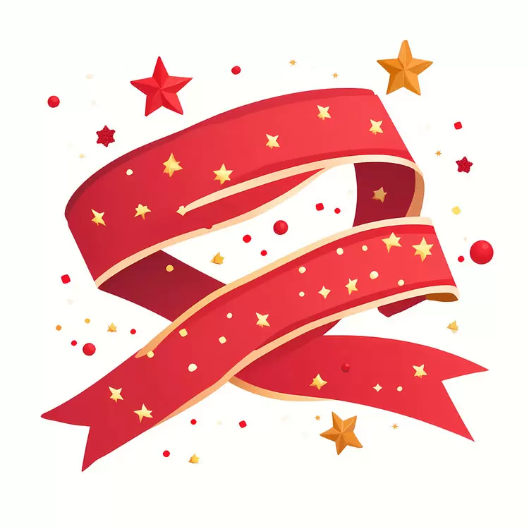 christmas ribbon