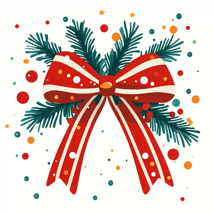 christmas ribbon