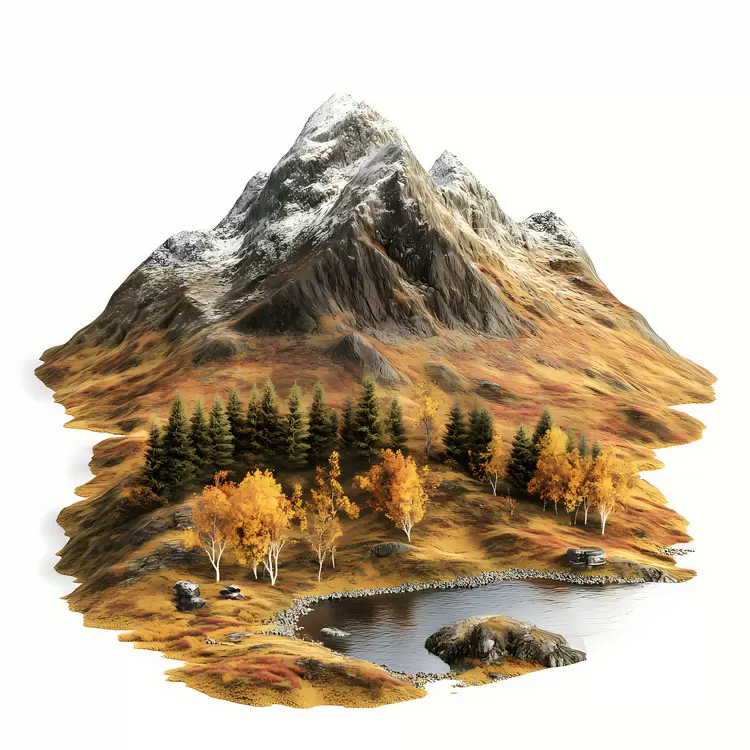 Scottish Highlands in Fall