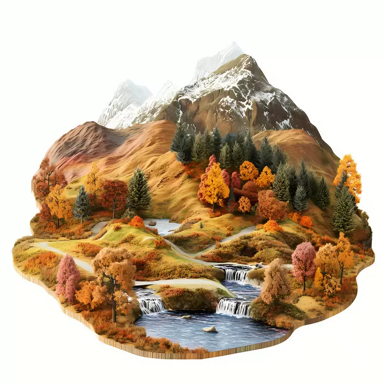 Scottish Highlands in Fall