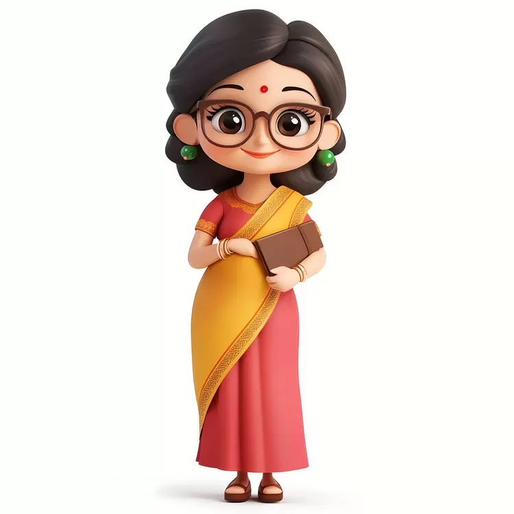 Teacher Saree